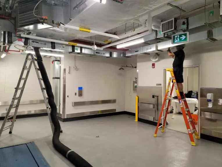 Commercial duct cleaning