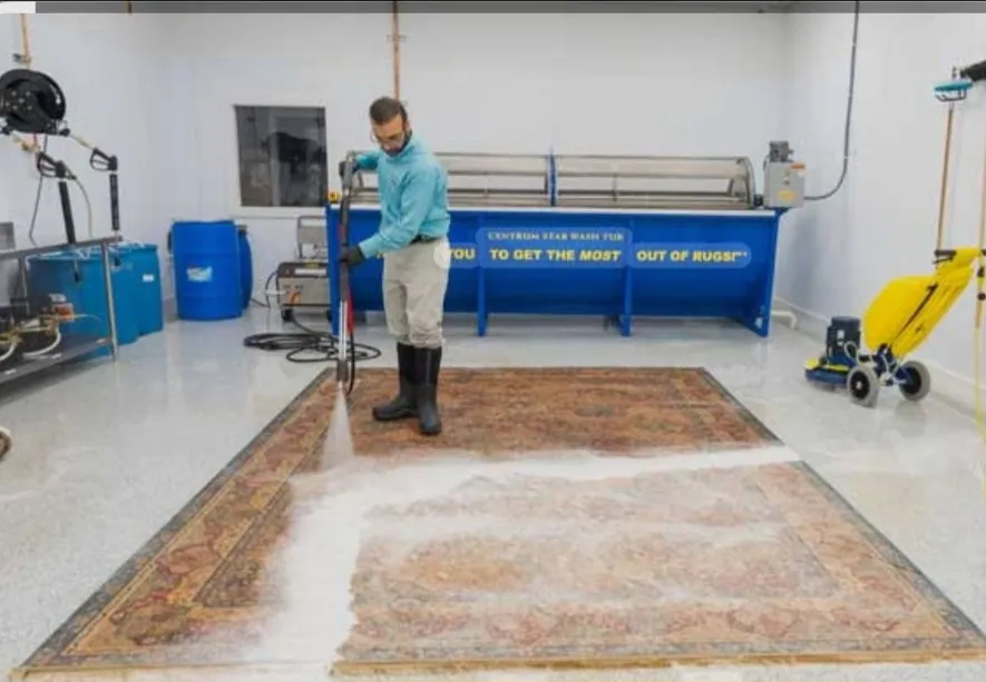 Area rug cleaning